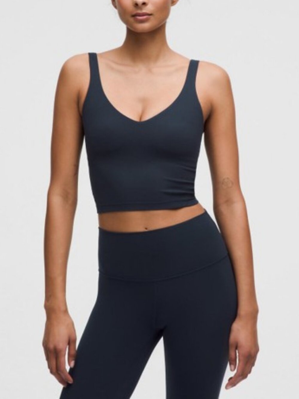 Lululemon Align tank top navy blue women's